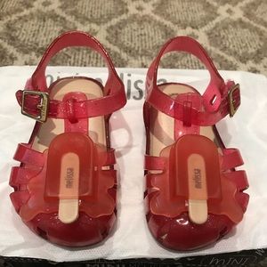 Mini Melissa Aranha Mary Jane - Size 7
